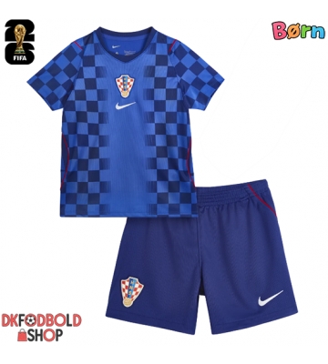 Kroatien Udebanesæt Børn VM 2026 Kort ærmer (+ korte bukser)